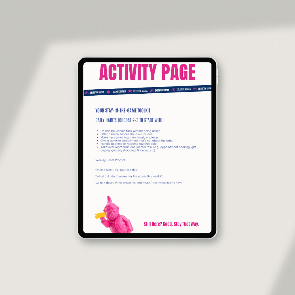 The Partner Guide to Not Being Useless | Digital Download