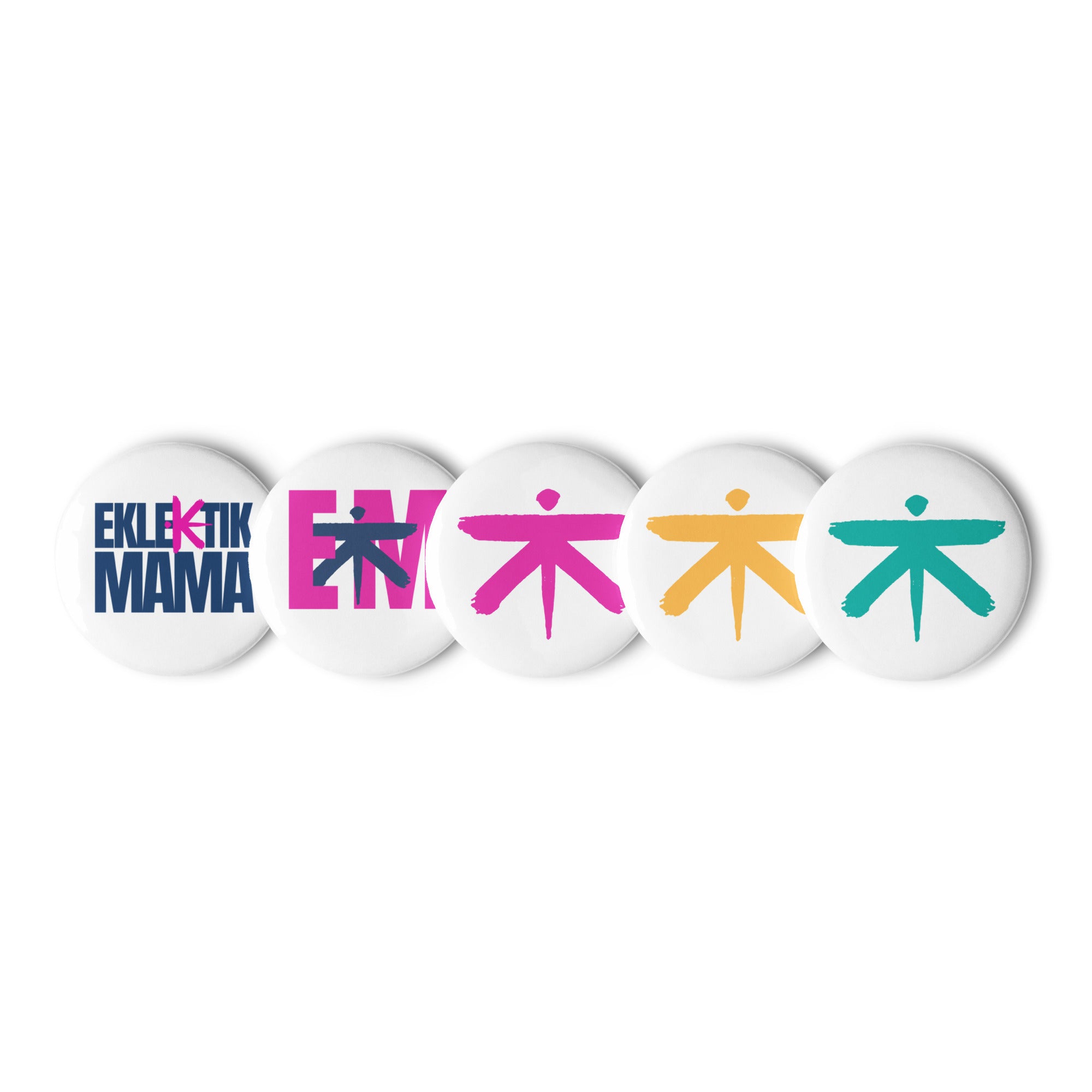 Eklektik Mama Pin Buttons | Wear Your Kindness Loudly